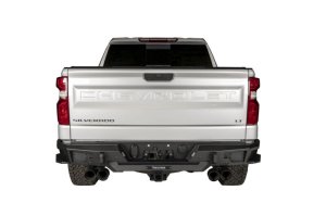 Chevrolet Silverado 1500 Bumper - Rear - Go Rhino - BR20.5 - Textured Black - `19-`20